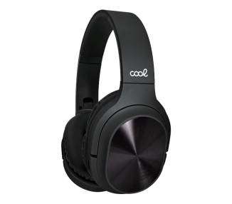 Auriculares Stereo Bluetooth Cascos COOL Oxford Negro