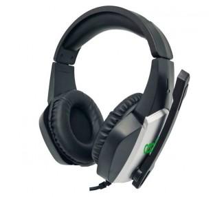 Auriculares Stereo PC / PS4 / PS5 / Xbox Gaming COOL Bremen Iluminación + Adapt. Audio