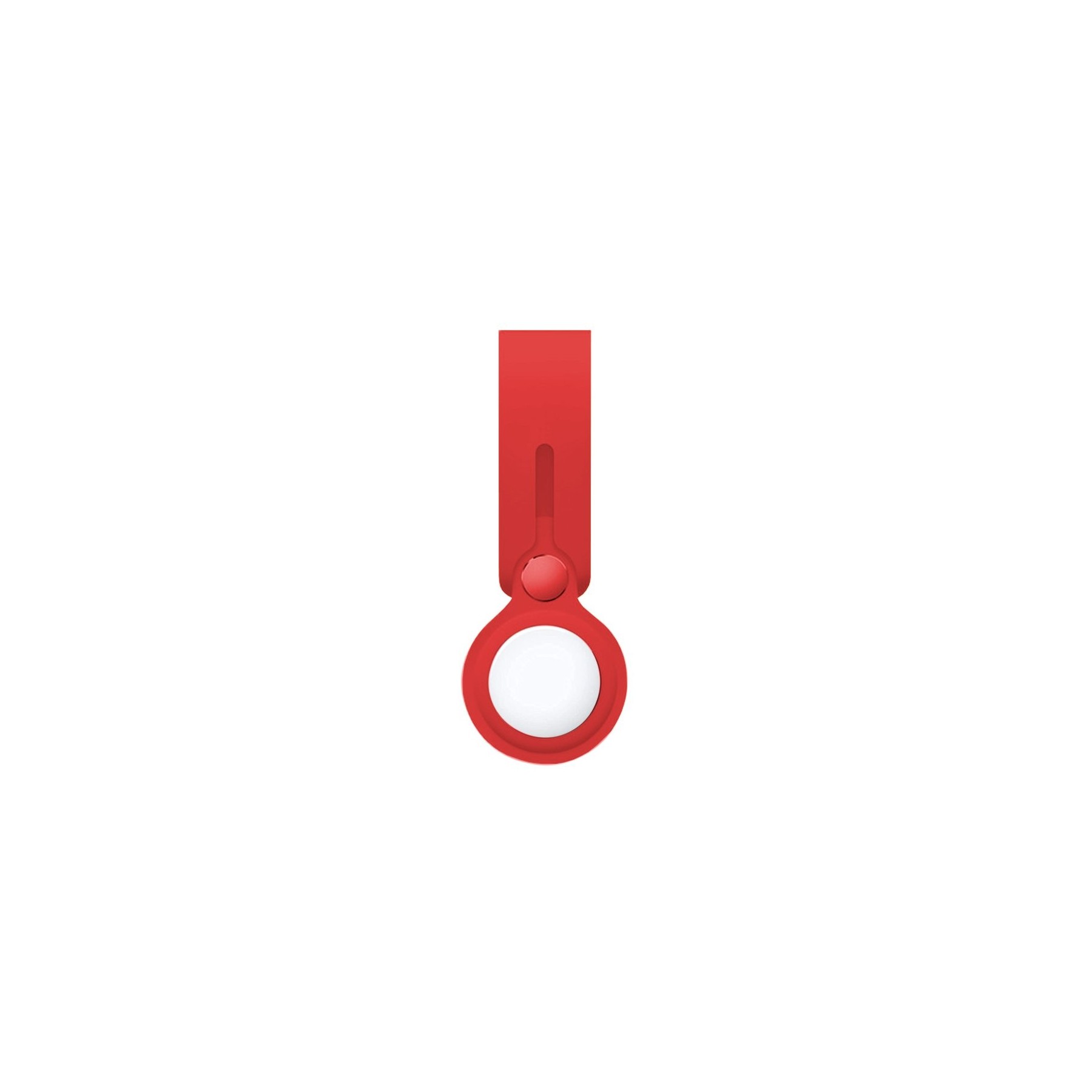 Loop Funda COOL Compatible con AirTag Silicona Rojo