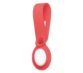 Loop Funda COOL Compatible con AirTag Silicona Rojo