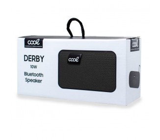 Altavoz Música Universal Bluetooth COOL 10W Derby Negro