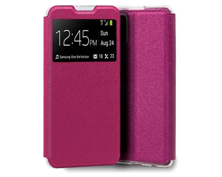 Funda COOL Flip Cover para Samsung A037 Galaxy A03s Liso Rosa