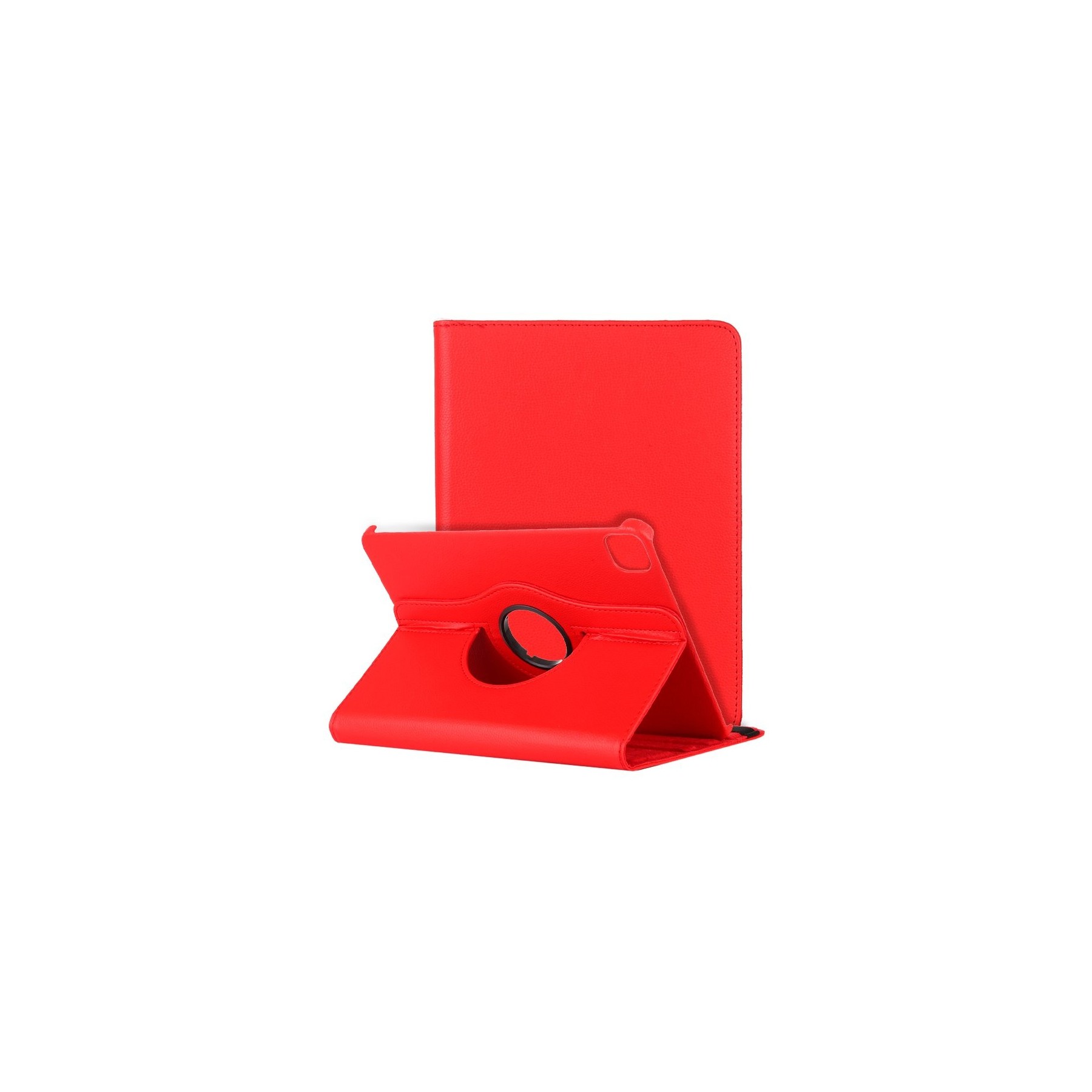 Funda COOL para iPad Pro 12.9 pulg (2020 / 2021) Giratoria Polipiel Rojo