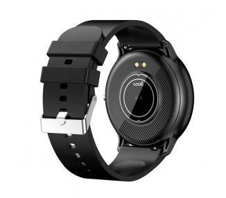 Smartwatch COOL Shadow Elite Silicona Negro (Salud, Deporte, Sueño, IP67, Juegos)