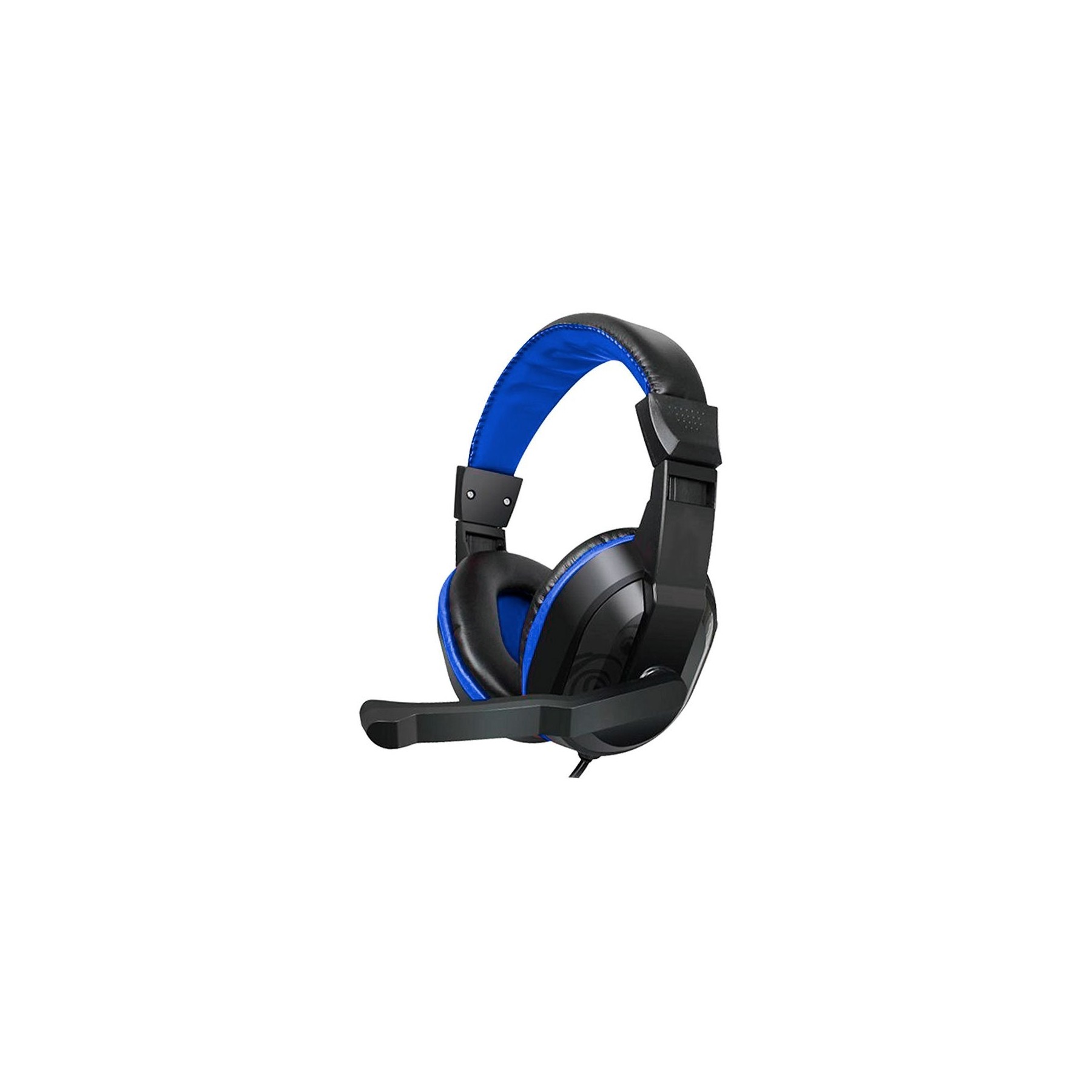 Auriculares Stereo Oficina COOL Dublin con micro (Negro-Azul)