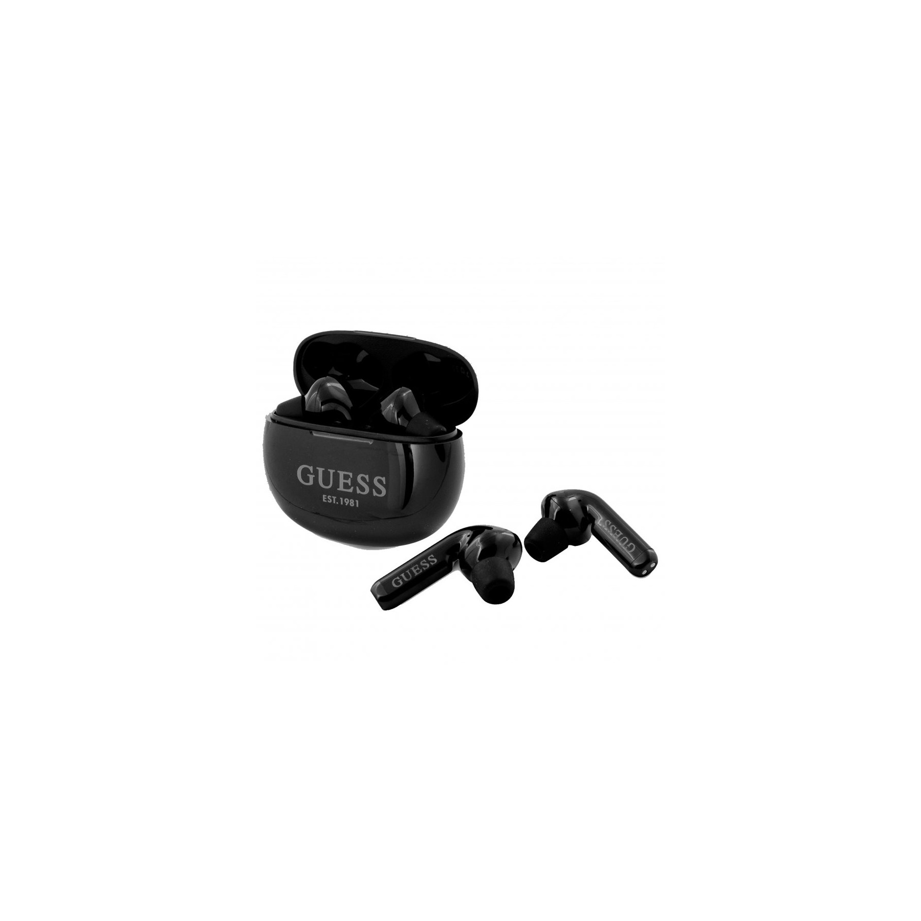 Auriculares Stereo Bluetooth Dual Pod Licencia Guess Negro