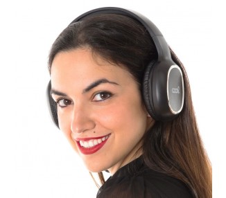 Auriculares Stereo Bluetooth Cascos COOL Columbia Negro