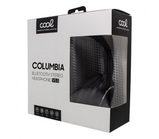 Auriculares Stereo Bluetooth Cascos COOL Columbia Negro