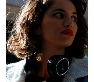 Auriculares Stereo Bluetooth Cascos COOL Columbia Negro