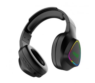 Auriculares Stereo PC / PS4 / PS5 / Xbox Gaming Inalámbricos COOL Leopard 7.1 Negro