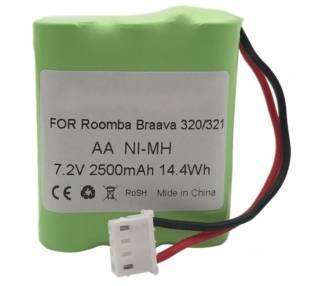 Bateria para Robot Aspirador iRobot Braava 320 y Mint 4200