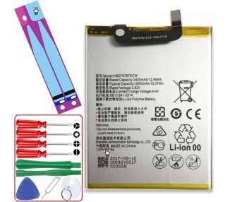 Battery for Huawei Honor V8 , Honor V8 Premium, Part Number HB376787ECW