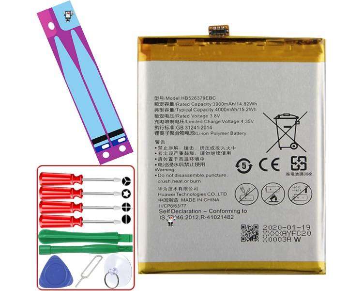 Bateria Para Huawei Y6 Pro, MPN Original: Hb526379Ebc