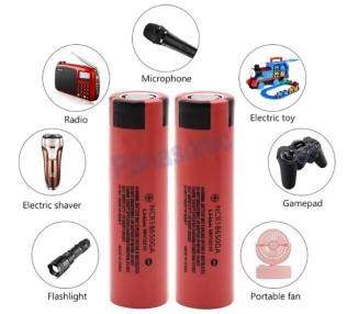 Bateria 18650 Panasonic NCR 30A 3.7V 3500mAh