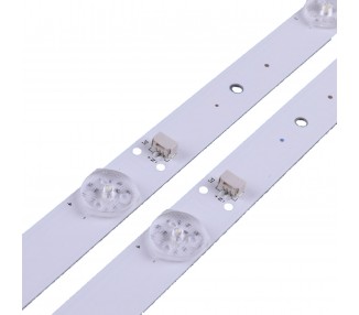 Kit Reparacion Retroiluminacion Tiras de Led para TV 32" Thomson 32HB5426 LVW320CS0T Toshiba TCL 32L2600 32L2800 32L2900 L32S4900S 32D2900 32D100