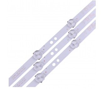 Kit Reparacion Retroiluminacion Tiras de Led para TV 32" TCL Philips LE32D59 32PFL3045 32'' TV K320WD K320WD 4708-K320WD-A2213K01 A4213K01 471R1055 471R1P53