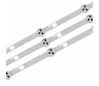 Kit Reparacion Retroiluminacion Tiras de Led para TV 32" 32W2453RK PEV3232-01Y 6PKG REV 0.2