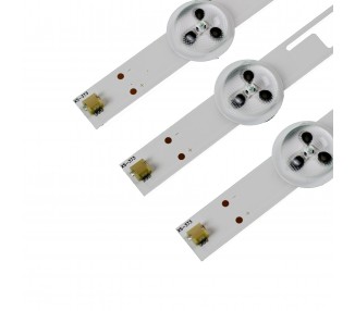 Kit Reparacion Retroiluminacion Tiras de Led para TV 32" 32W2453RK PEV3232-01Y 6PKG REV 0.2