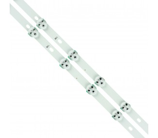 Kit Reparacion Retroiluminacion Tiras de Led para TV 32" Vestel VES315WNDS REV0.0 REV1.1