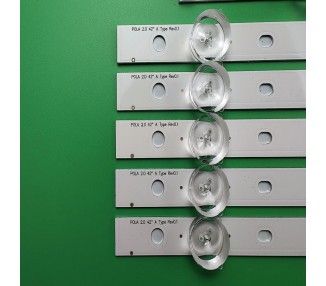 Tira de LED para TV para LG 42 Row2.1 42LN5400 42LN5300 LC420DUE 6916L-1385A