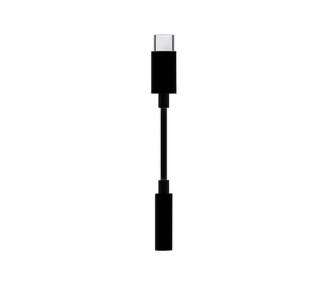 Adaptador USB Tipo C M a Jack 3.5 H Aisens 15CM Negro