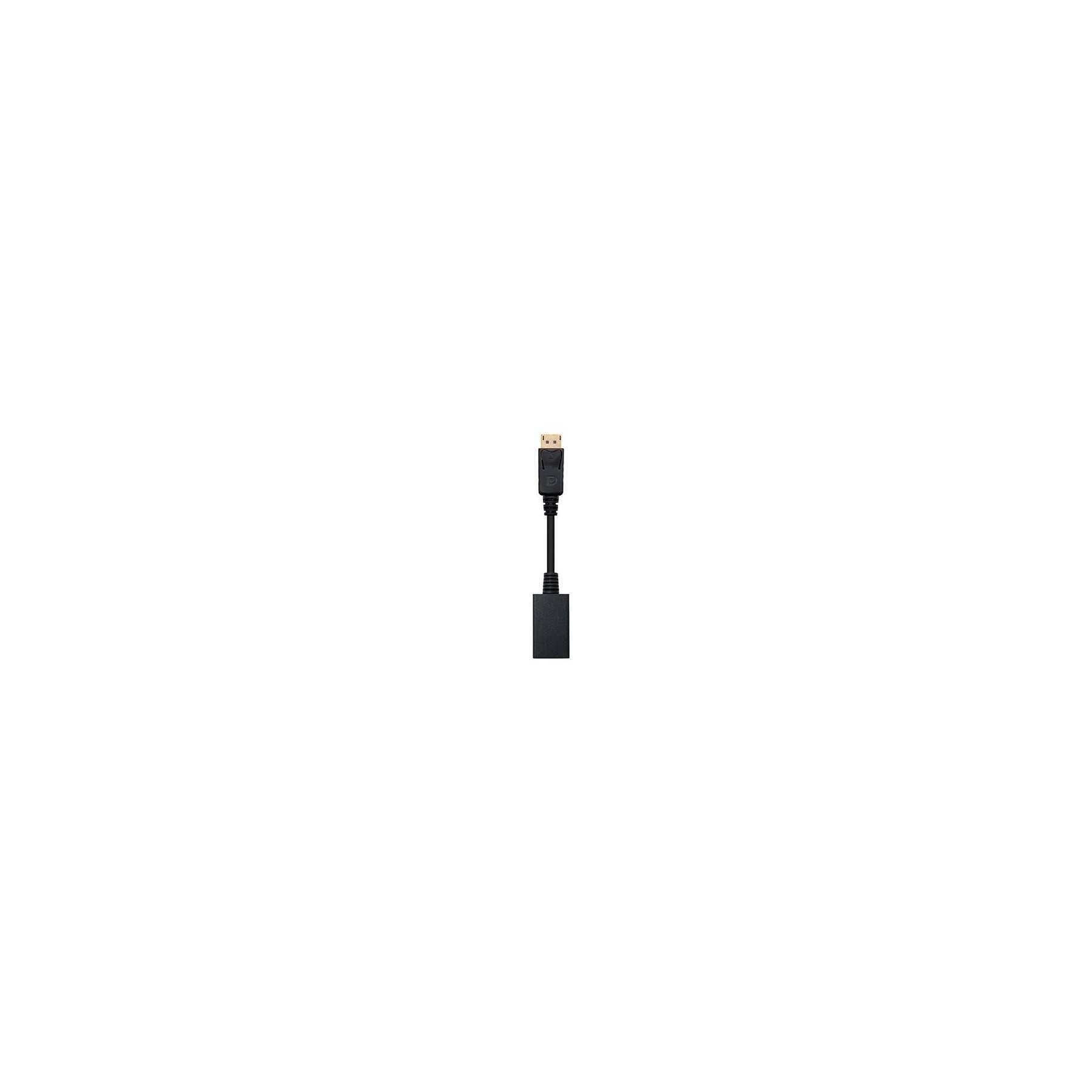 Adaptador Display Port Macho a HDMI Hembra Nanocable 15CM