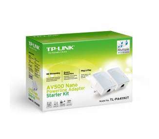 ADAPTADOR PLC TP-LINK AV500 TL-PA411 KIT 2UDS