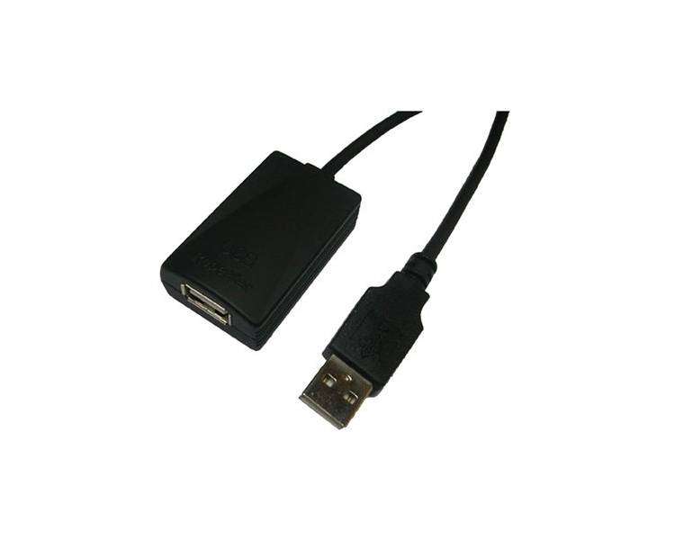 CABLE EXTENSOR USB(A) 2.0 A USB(A) 2.0 LOGILINK 5M NEGRO