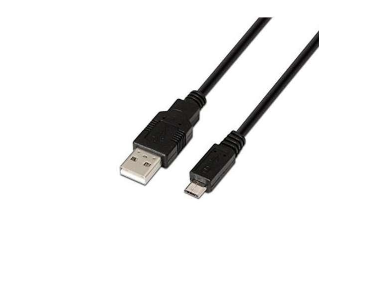 CABLE USB(A) 2.0 A MINI USB(B) 2.0 AISENS 1.8M NEGRO