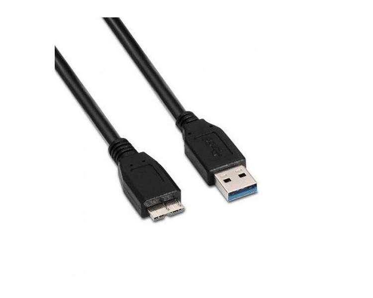 CABLE USB(A) 3.0 A MICRO USB(B) 3.0 AISENS 1M NEGRO