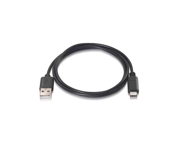 CABLE USB(A) 2.0 A USB(C) 2.0 AISENS 2M NEGRO