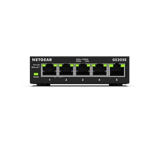 HUB SWITCH 5 PTOS NETGEAR PLUS 10/100/1000 GS305E