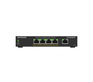 HUB SWITCH 5 Puertos NETGEAR GS305EPP-100PES