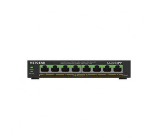 HUB SWITCH 8 Puertos NETGEAR GS308EPP-100PES