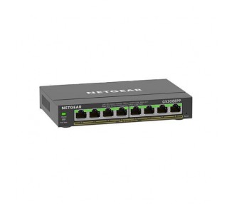 HUB SWITCH 8 PTOS NETGEAR GS308EPP-100PES