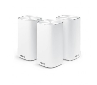 WIRELESS ROUTER ASUS ZENWIFI AC MINI CD6 PACK X3 BLANCO