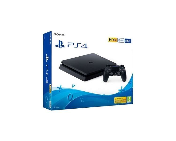 Consola Sony PlayStation PS4 500Gb Negra