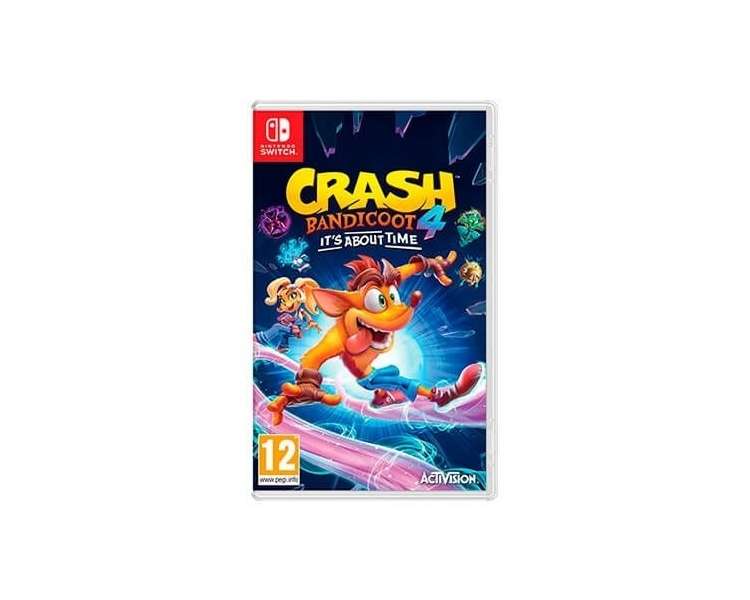 CRASH BANDICOOT 4, Juego para Consola Nintendo Switch, PAL ESPAÑA