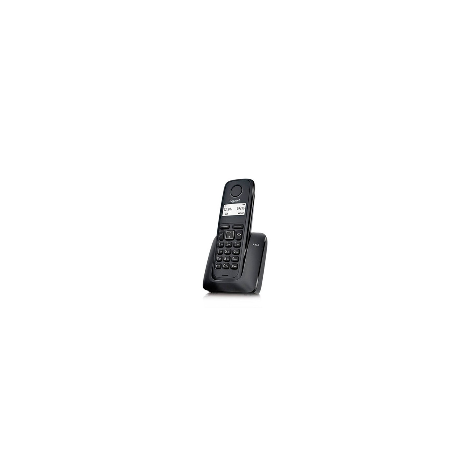 TELEFONO INALAMBRICO DECT DIGITAL GIGASET A116 NEGRO