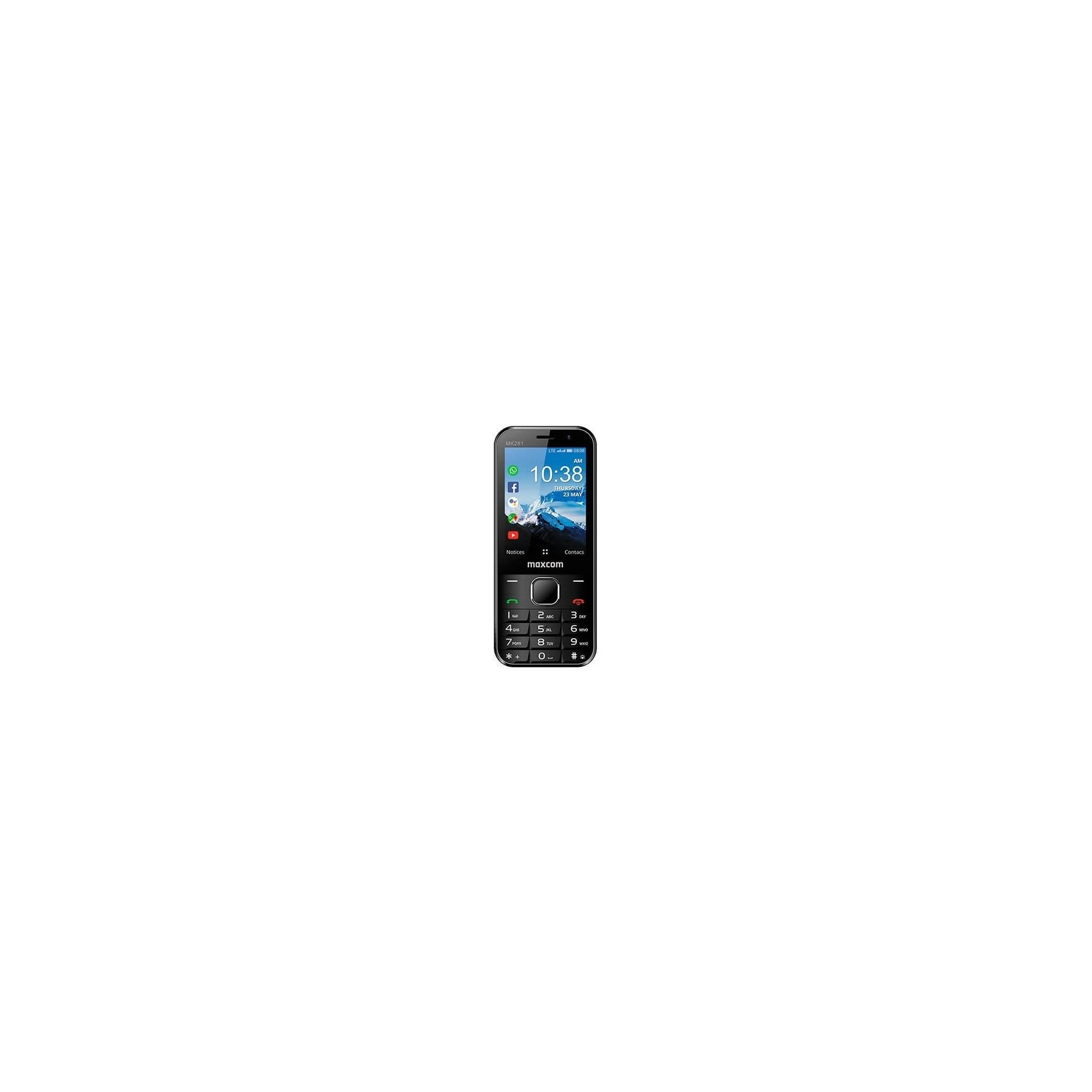 MOVIL SMARTPHONE MAXCOM CLASSIC MK281 NEGRO