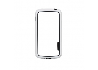 Funda BUMPER Slim para Lg Google Nexus 4 TPU + SILICONA color blanco blanca ARREGLATELO - 2