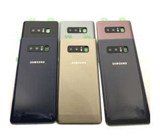 Tapa Trasera de Reemplazo con Lente Camara para Samsung Galaxy Note 8