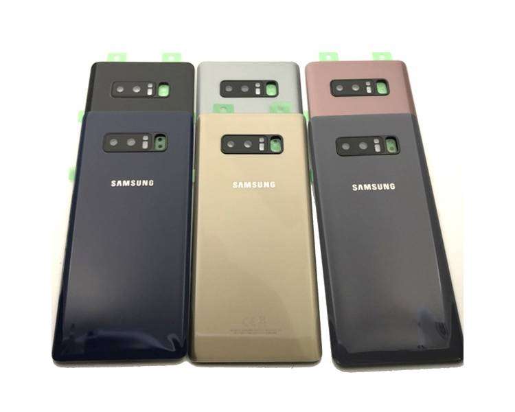 Tapa Trasera de Reemplazo con Lente Camara para Samsung Galaxy Note 8