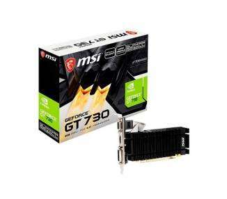 TARJETA GRÁFICA MSI GT 730K LOW PROFILE 2GB GDDR3 V1