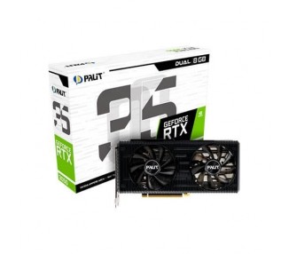 TARJETA GRÁFICA PALIT RTX 3050 DUAL 8GB GDDR6