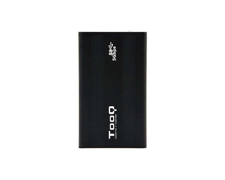CAJA EXTERNA 2.5  USB 3.0 SATA TOOQ TQE-2524B NEGRO