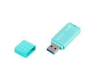 PENDRIVE 32GB USB3.0 GOODRAM UME3 CARE TURQUESA