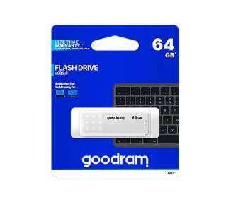 Memoria USB Pen Drive 64GB USB 2.0 GOODRAM UME2 WHITE