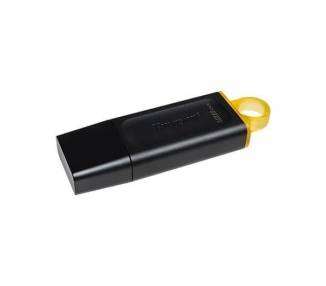 Memoria USB Pen Drive 128GB USB 3.2 KINGSTON DT EXODIA NEGRO/AMARILLO