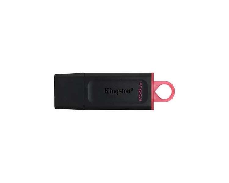 Memoria USB Pen Drive 256GB USB 3.2 KINGSTON DT EXODIA NEGRO/ROJO